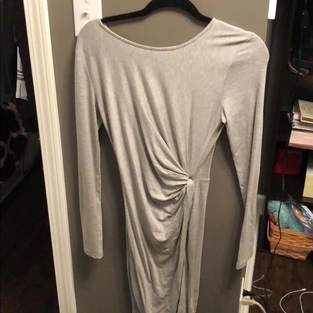 Long sleeve Grey dress